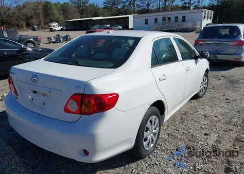 2009 Toyota Corolla Le z USA, uszkodzony, nr VIN 2T1BU40E79C147032